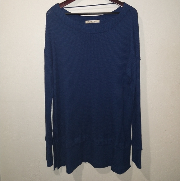 FREE PEOPLE North Shore Porcelain Blue Tunic - Picture 3 of 7